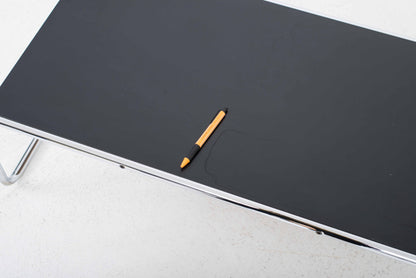 Vintage Couchtisch Laccio von Marcel Breuer für Knoll schwarz