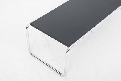 Vintage Couchtisch Laccio von Marcel Breuer für Knoll schwarz