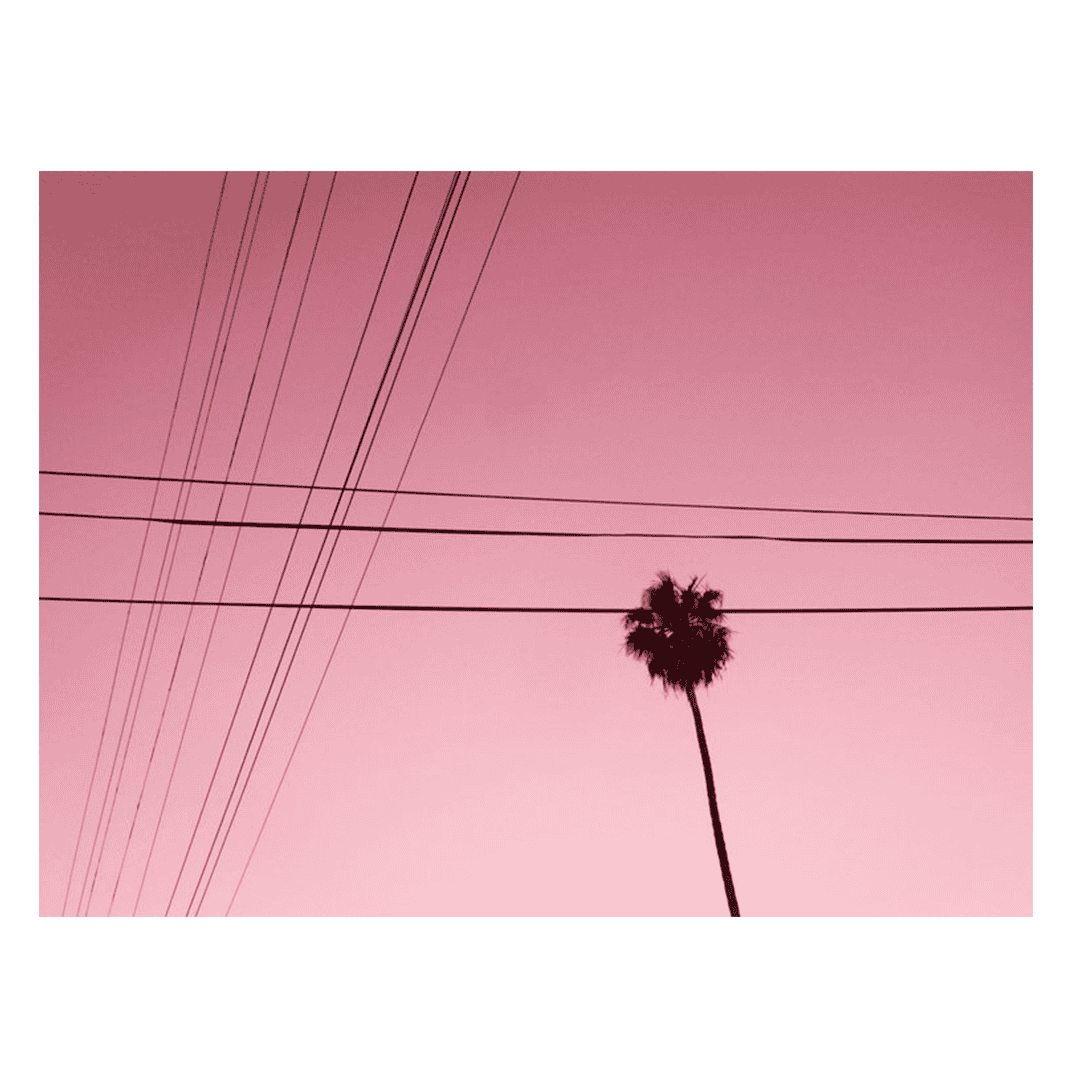 Tirage vintage Candy Sky par Océane BURET