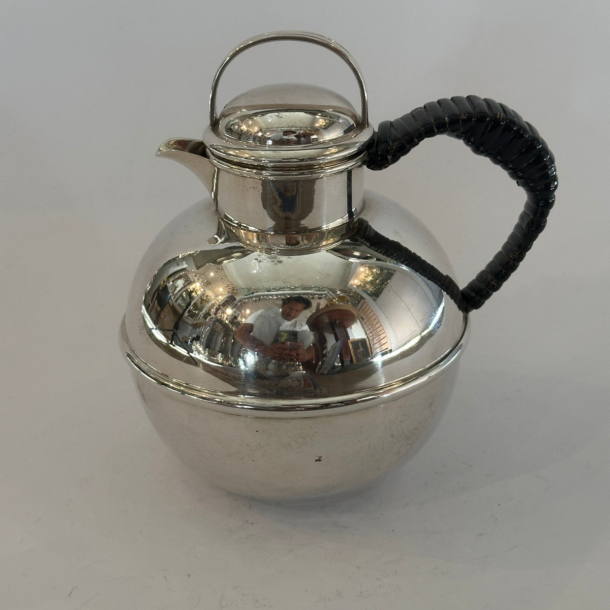 Théière vintage en argent sterling par Cartier Silver