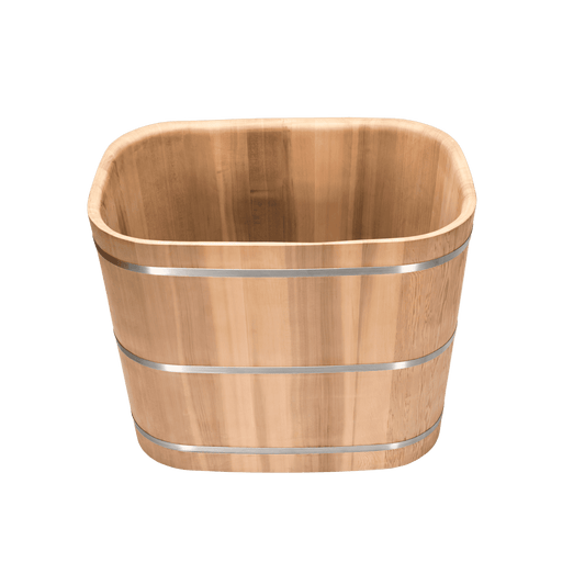 nouvelle baignoire en bois de cèdre OFURO de MAOMI