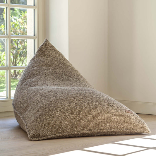 Vintage Sitzsack NOGGI von MAOMI Leinen fair neu