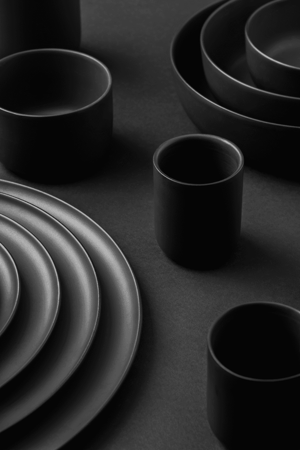 Tasse à café en porcelaine KAYA H Latte Cup de Maomi, lot de 2