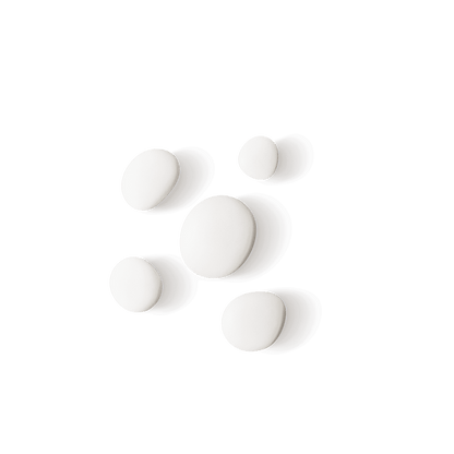 neu Wandinstallation HOOKS Porzellan von Dr. Emmanuel Boos für MAOMI