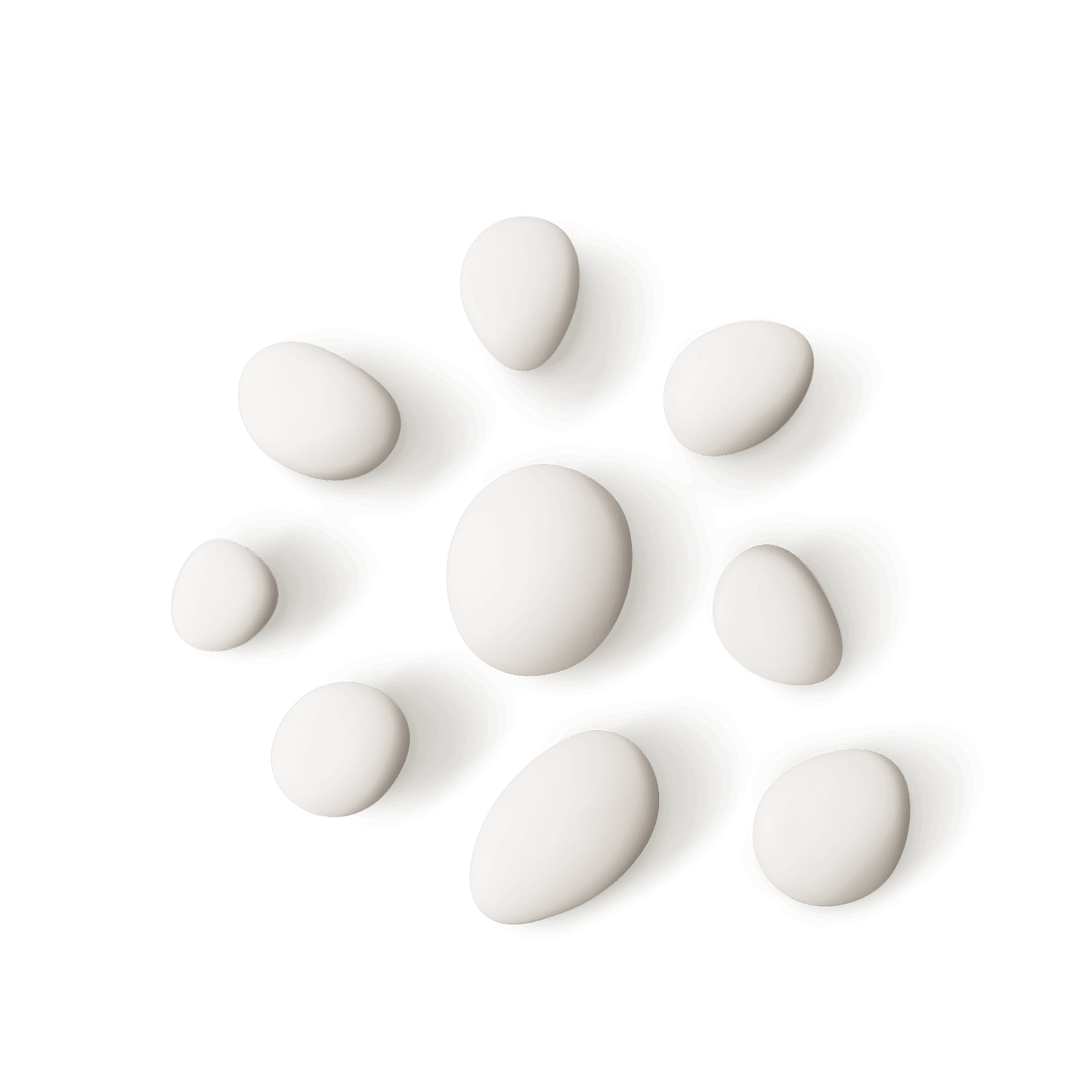 neu Wandinstallation HOOKS Porzellan von Dr. Emmanuel Boos für MAOMI