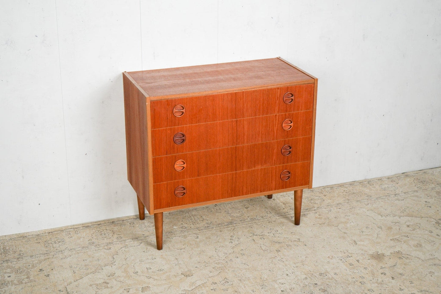 Vintage Kommode Teak dänisch 60er Mid Century