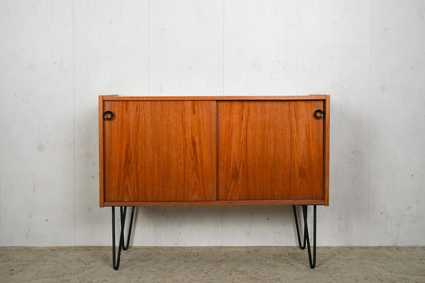 Vintage Anrichte Teak Dänisch 60er Mid Century Vintagebraun