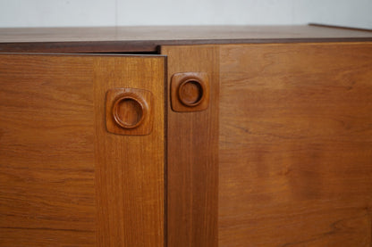 Vintage Anrichte Teak braun Mid Century 60er Dänisch