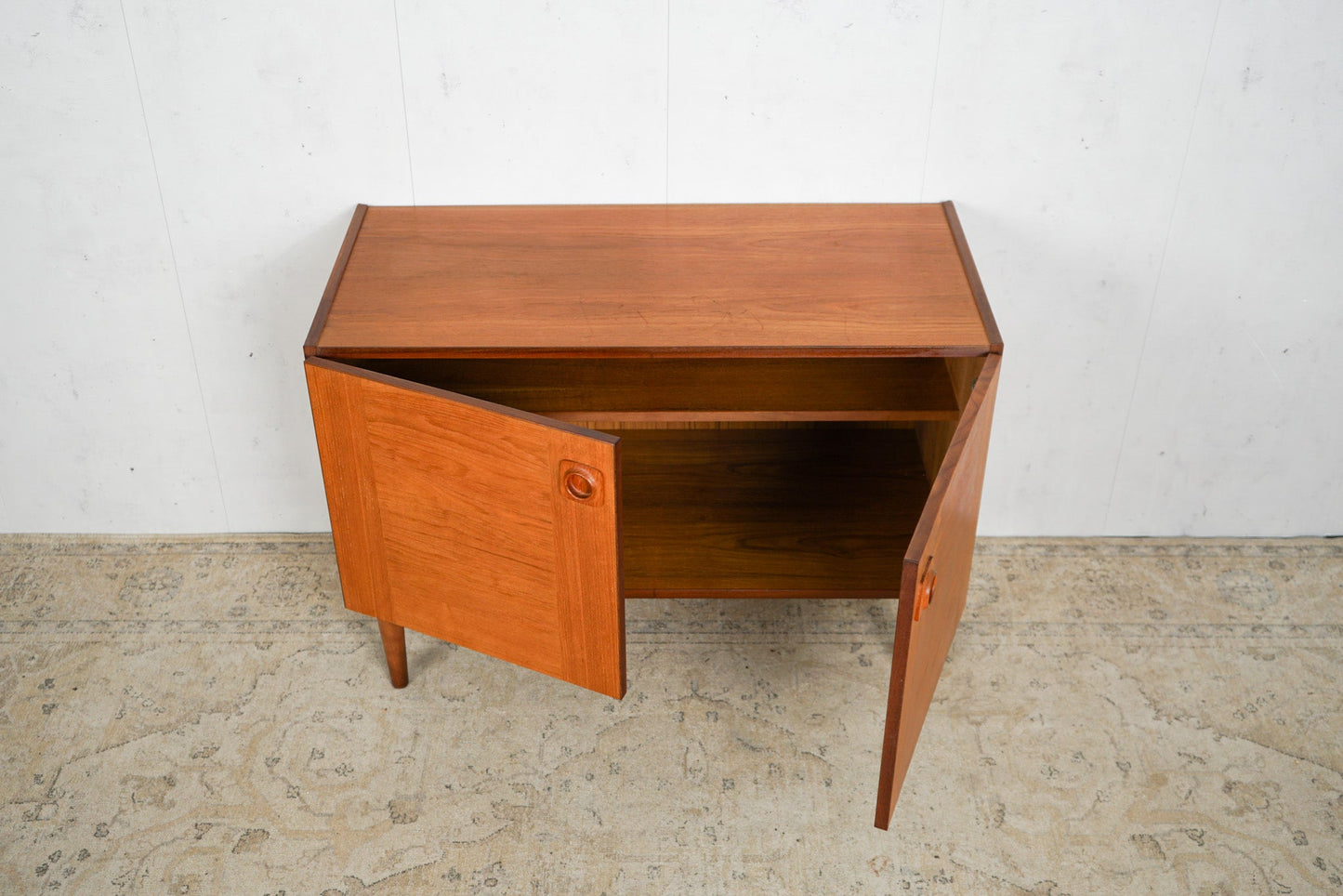 Vintage Anrichte Teak braun Mid Century 60er Dänisch
