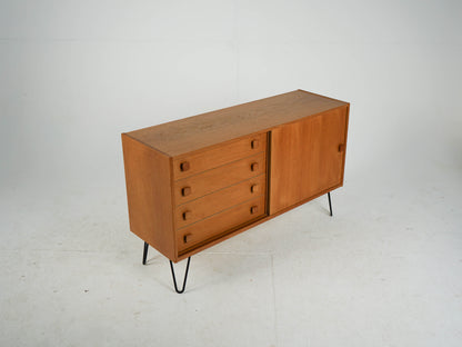 Vintage Sideboard Mid-Century 60er Jahre mit Metallbeinen