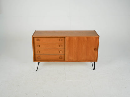 Vintage Sideboard Mid-Century 60er Jahre mit Metallbeinen