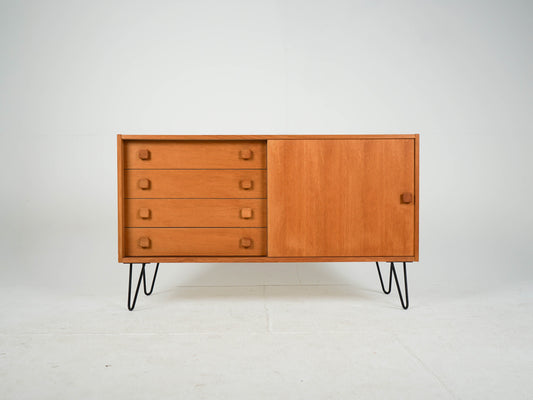 Vintage Sideboard Mid-Century 60er Jahre mit Metallbeinen