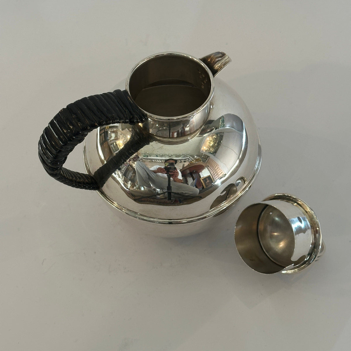 Théière vintage en argent sterling par Cartier Silver