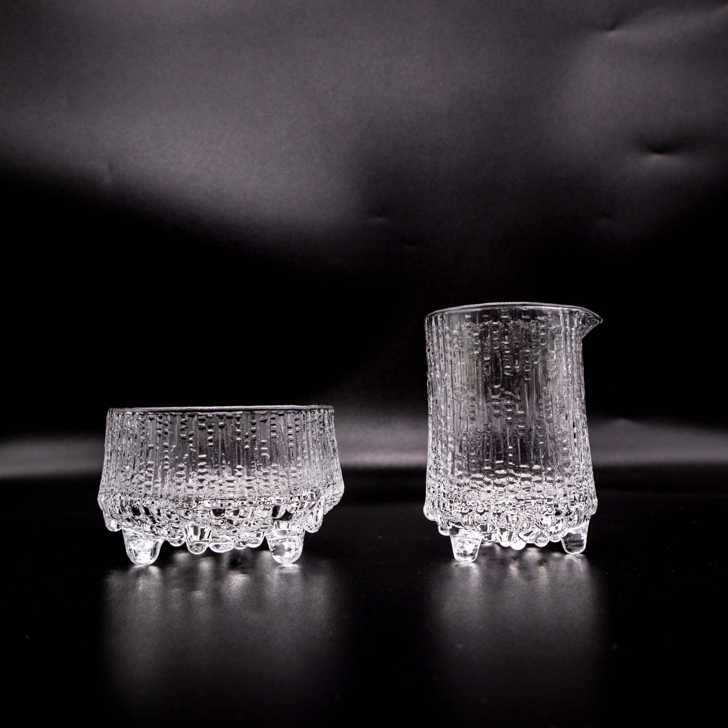 Vintage Milchkännchen und Zuckerdose Ultima Thule von Tapio Wirkkala für Iittala Set von 2