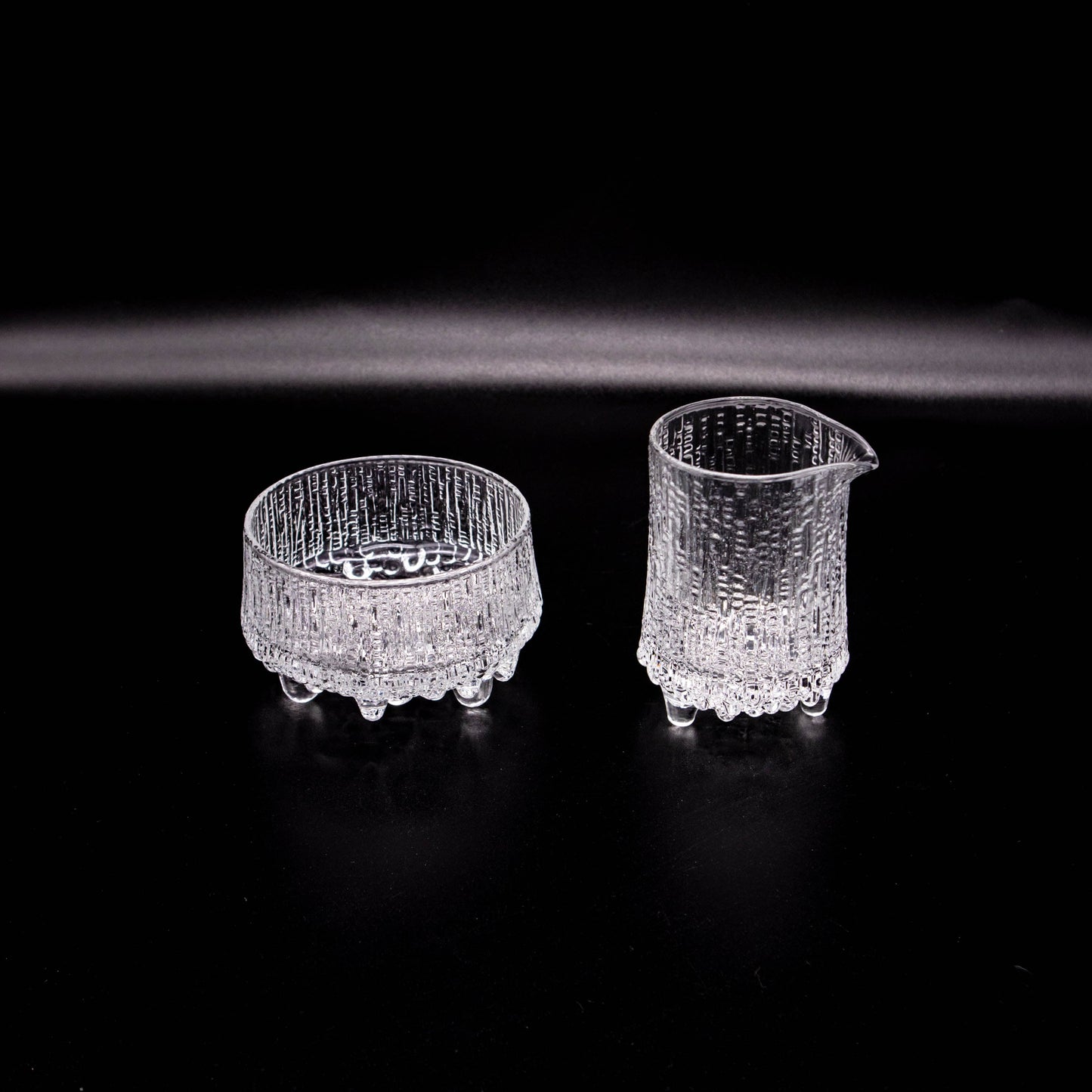 Vintage Milchkännchen und Zuckerdose Ultima Thule von Tapio Wirkkala für Iittala Set von 2