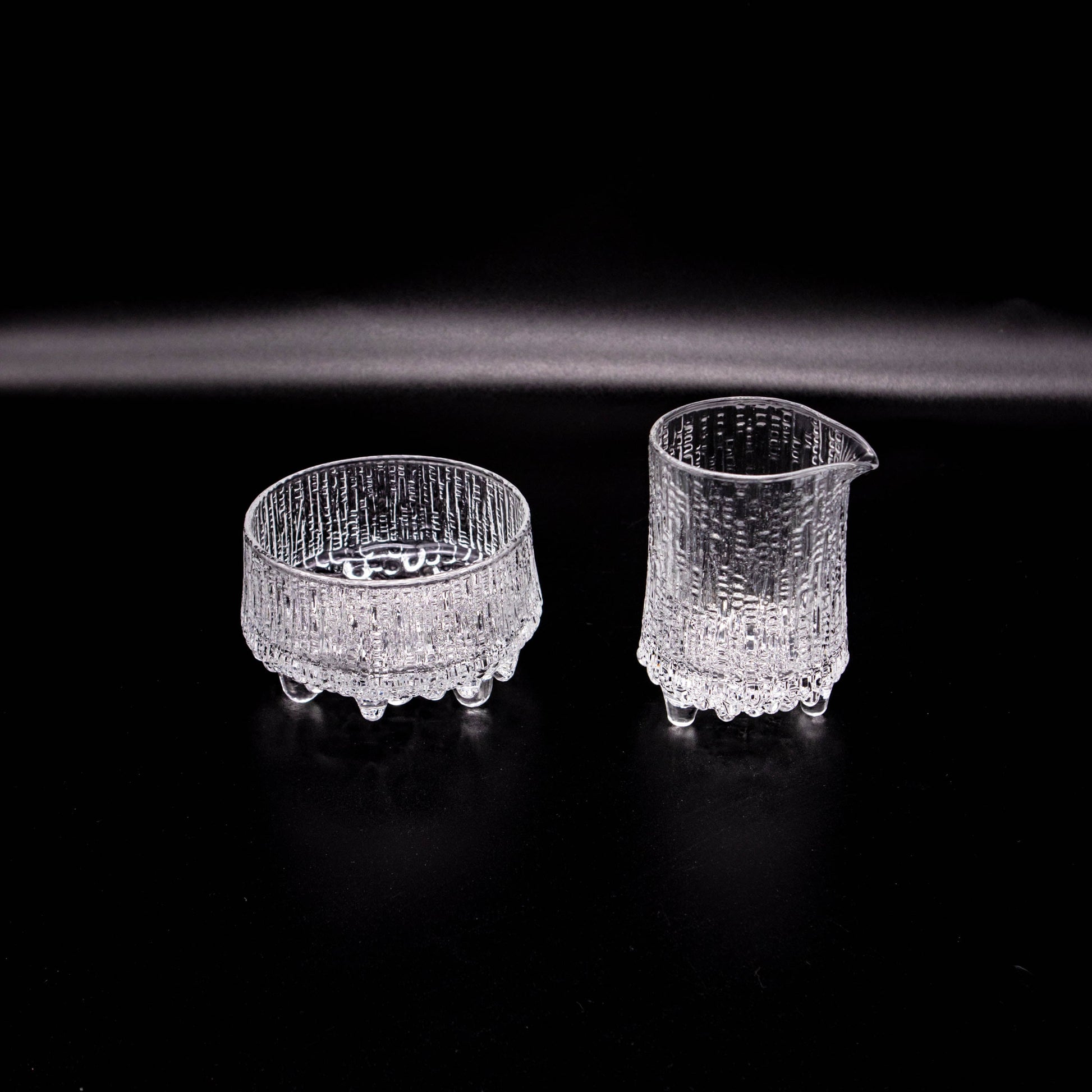 Vintage Milchkännchen und Zuckerdose Ultima Thule von Tapio Wirkkala für Iittala Set von 2