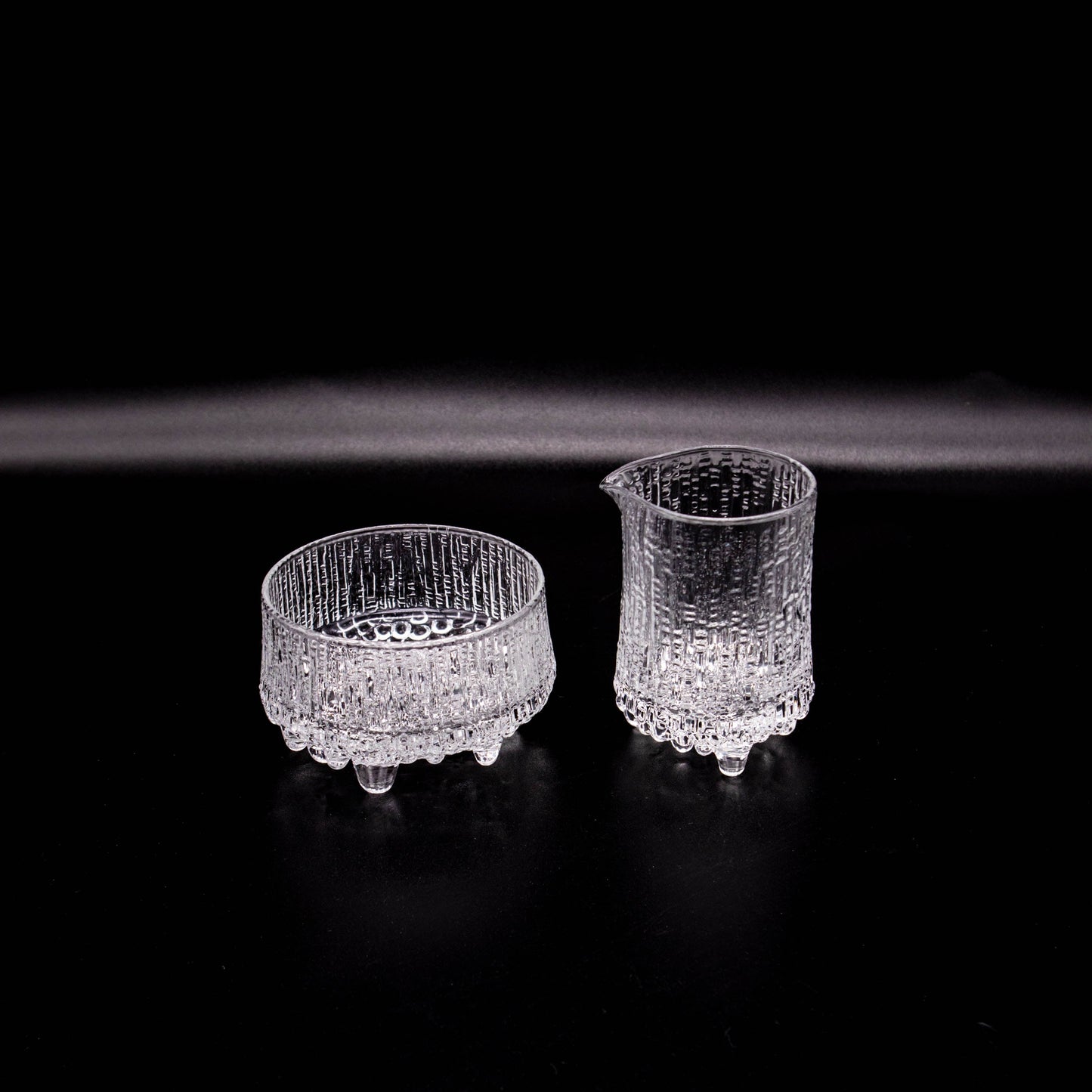 Vintage Milchkännchen und Zuckerdose Ultima Thule von Tapio Wirkkala für Iittala Set von 2