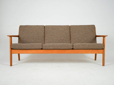 Vintage Teak Sofa "GE-265/3" by Hans Wegner for Getama