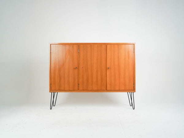 Vintage Highboard Bar aus Teak, Mid-Century Modern