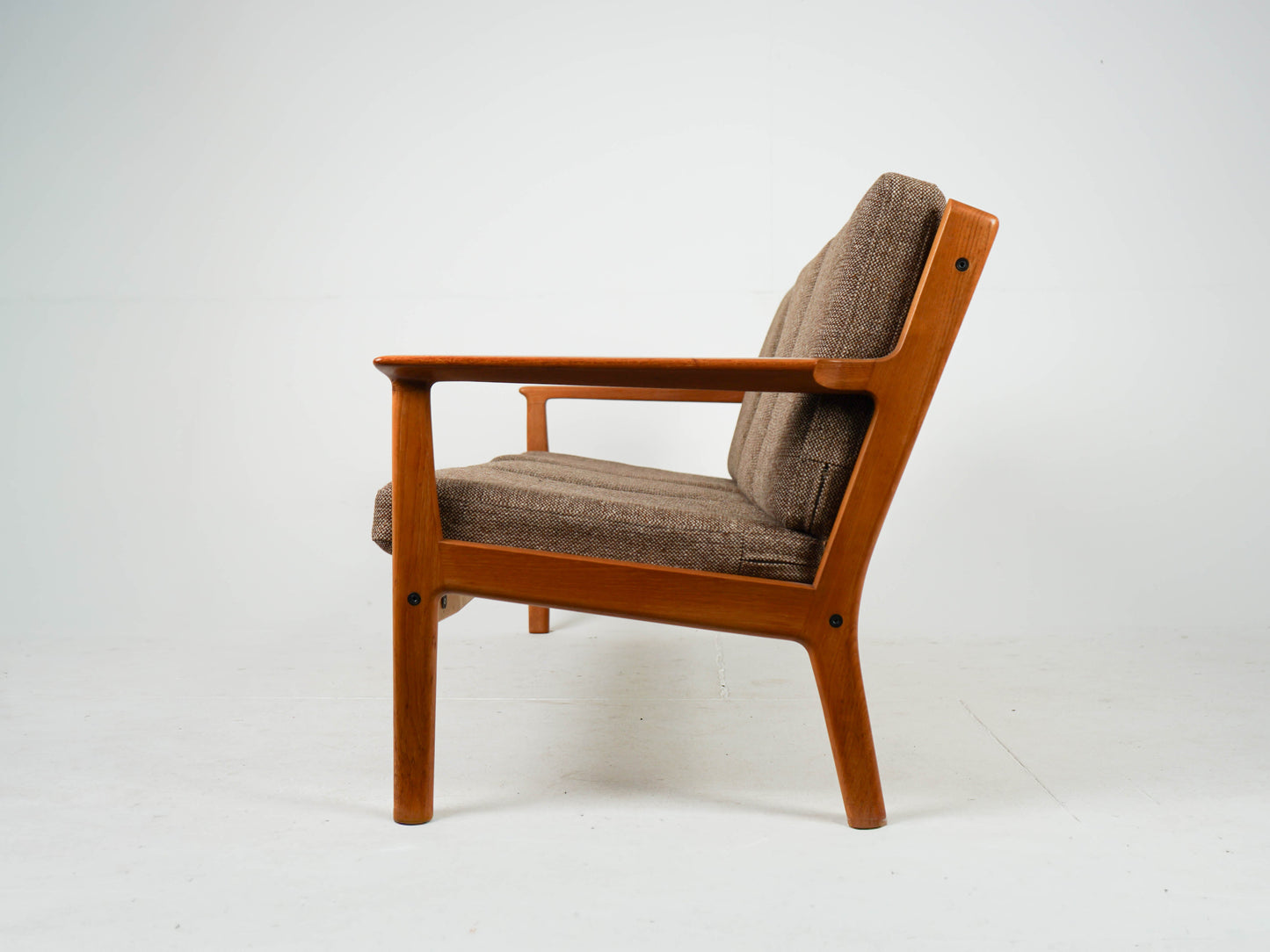 Vintage Teak Sofa "GE-265/3" von Hans Wegner für Getama