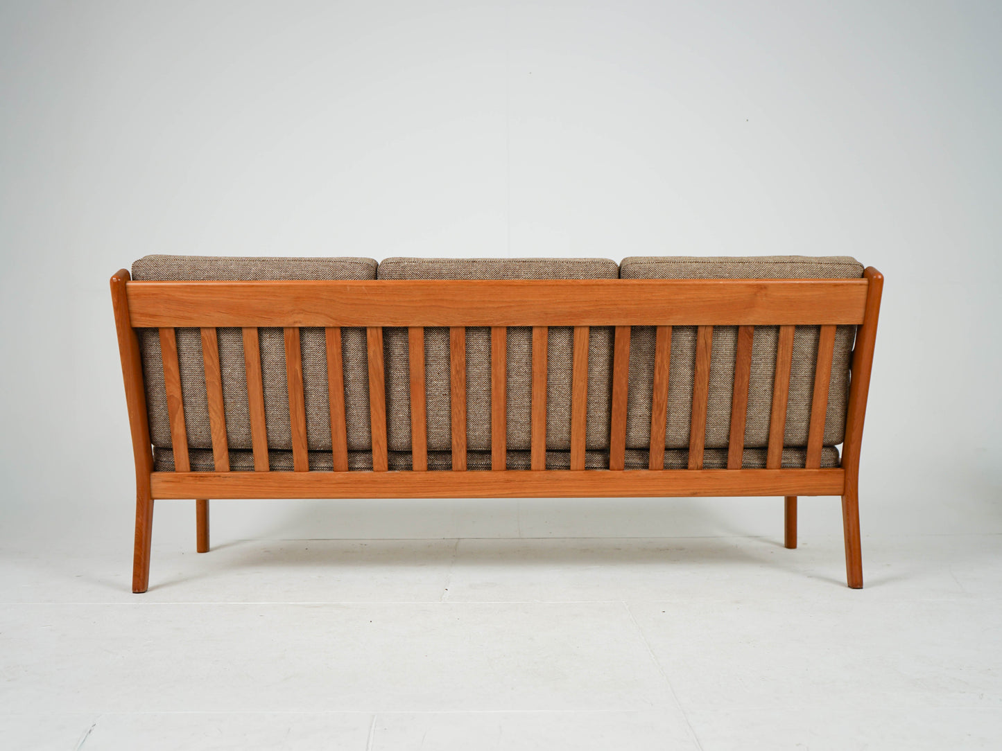 Vintage Teak Sofa "GE-265/3" von Hans Wegner für Getama