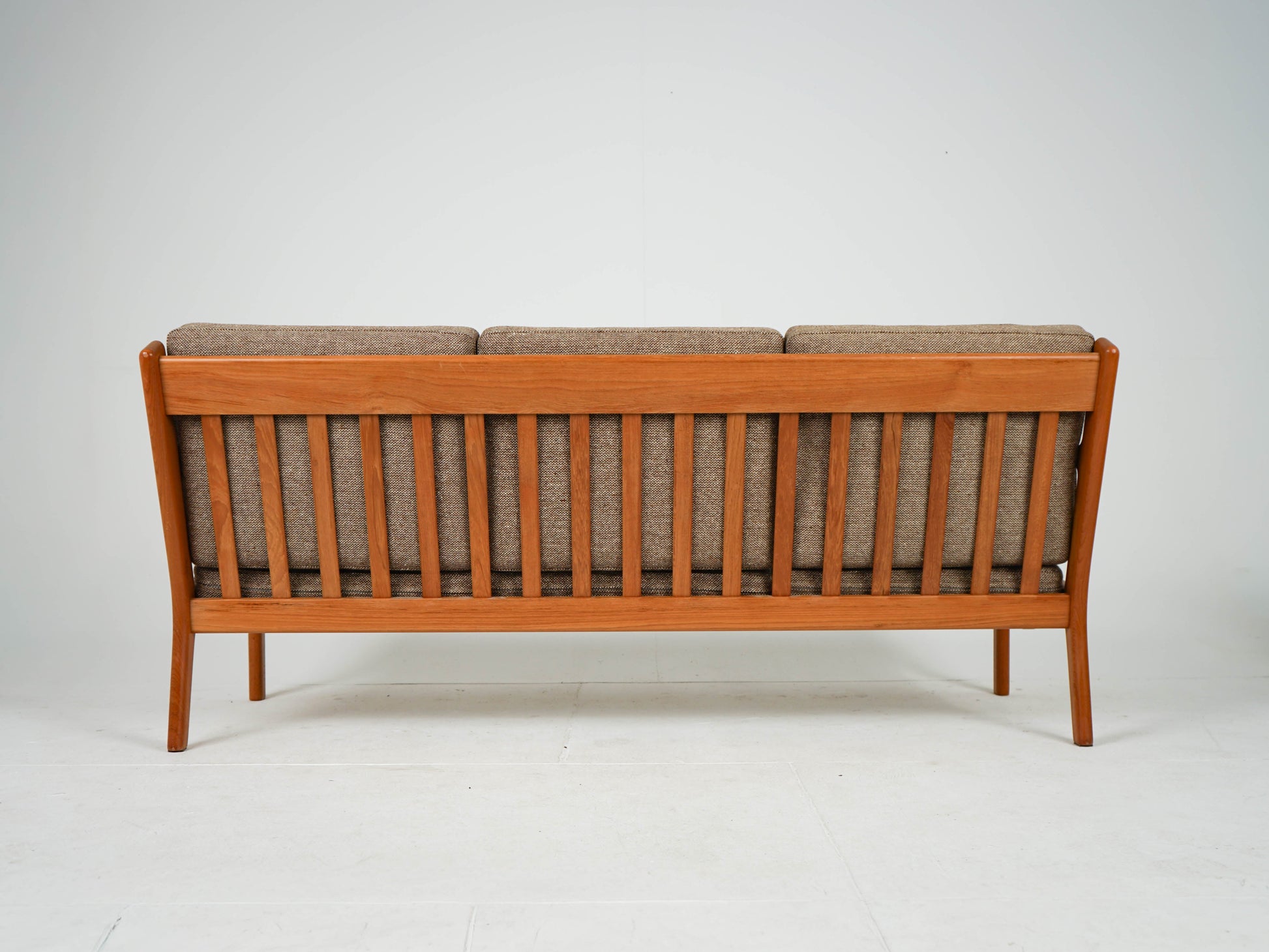 Vintage Teak Sofa "GE-265/3" von Hans Wegner für Getama
