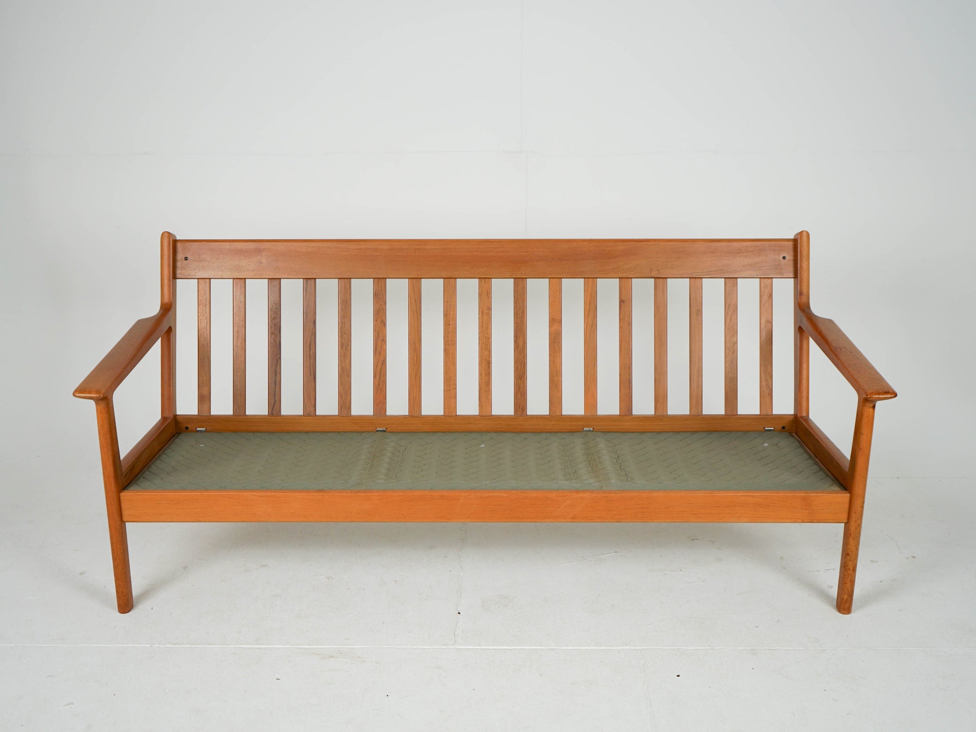 Vintage Teak Sofa "GE-265/3" von Hans Wegner für Getama