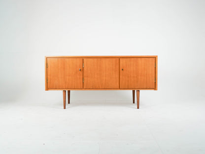 Vintage Teak Sideboard mit Bar, Mid-Century Modern