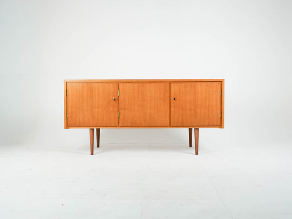 Vintage Teak Sideboard mit Bar, Mid-Century Modern