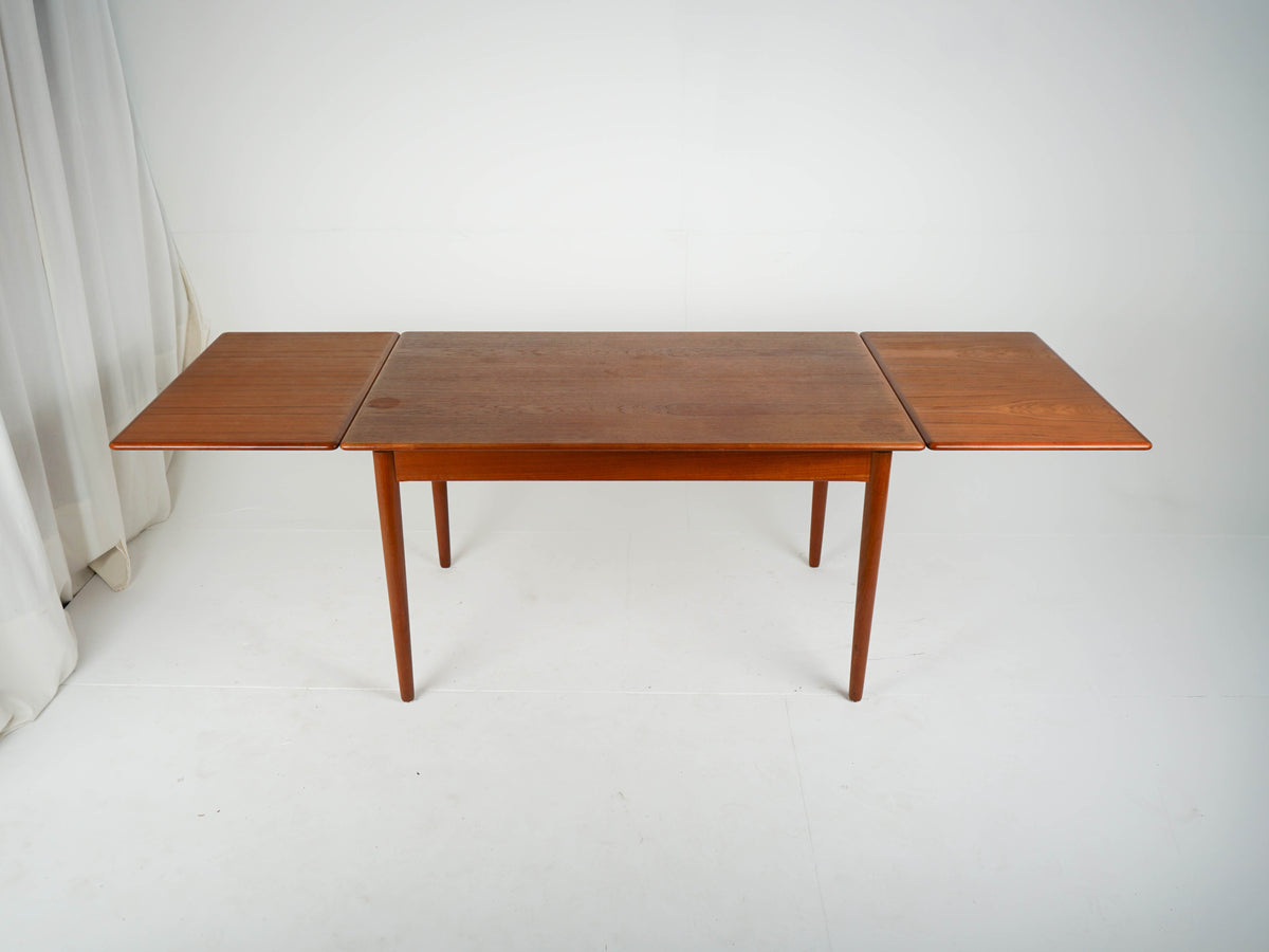 Vintage Esstisch Ausziehtisch Teak Mid Century Modern