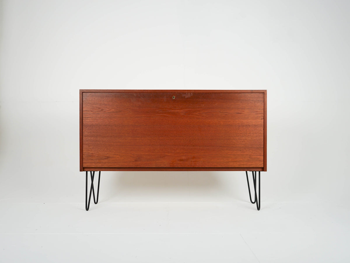Vintage Sideboard Bar aus Teakholz, Mid-Century