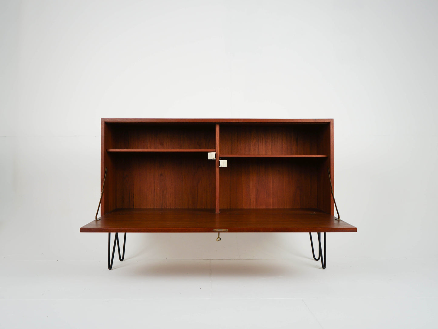 Vintage Sideboard Bar aus Teakholz, Mid-Century