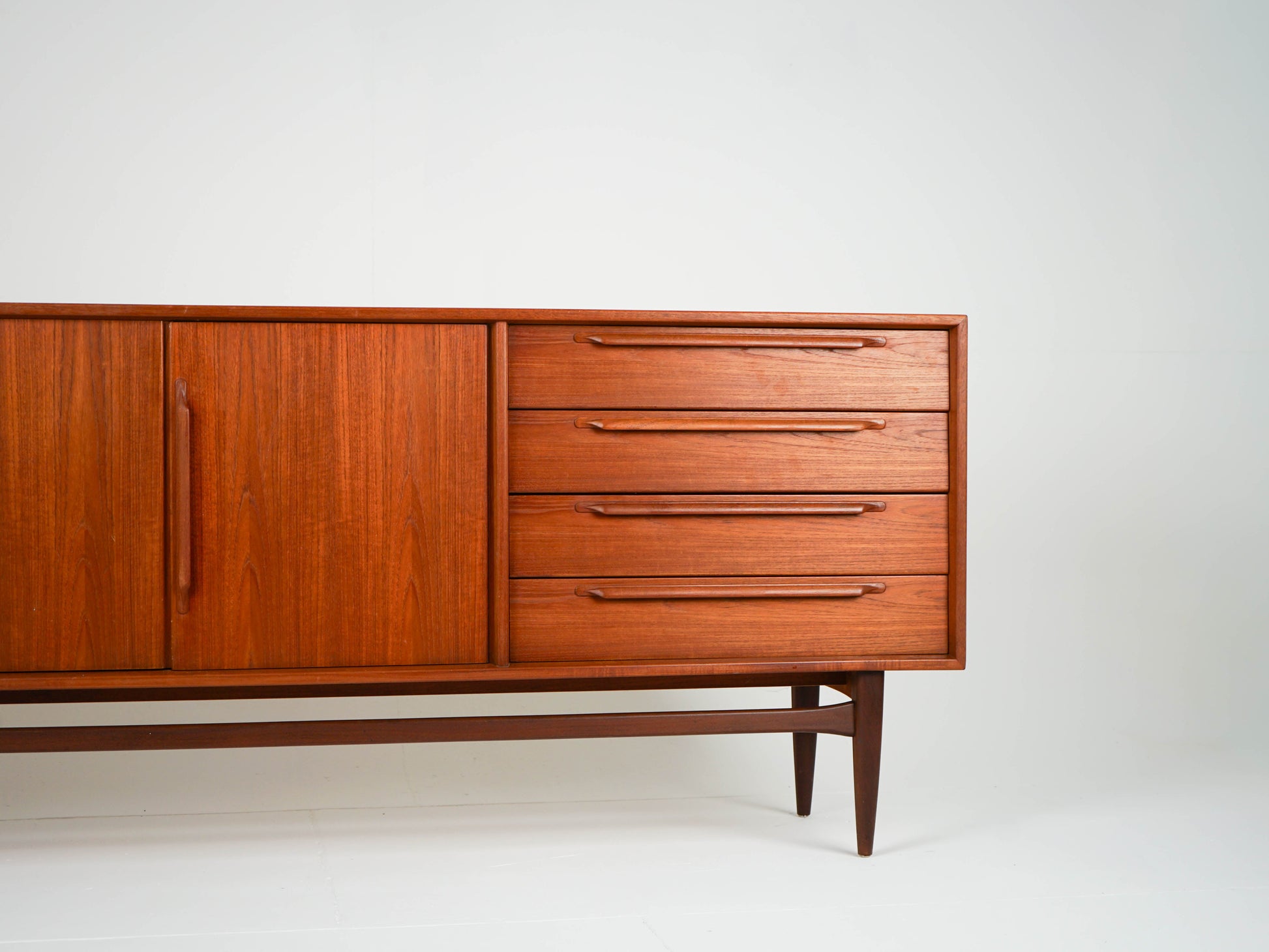 Vintage Teak Sideboard RT200 von Heinrich Riestenpatt