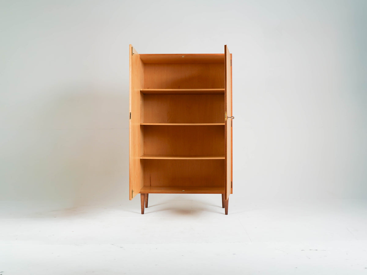 Vintage Kleiderschrank aus Teakholz, Mid-Century Modern