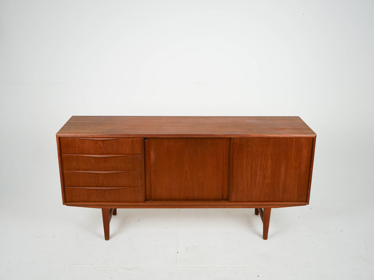 Vintage Teak Sideboard von Erling W. Bach