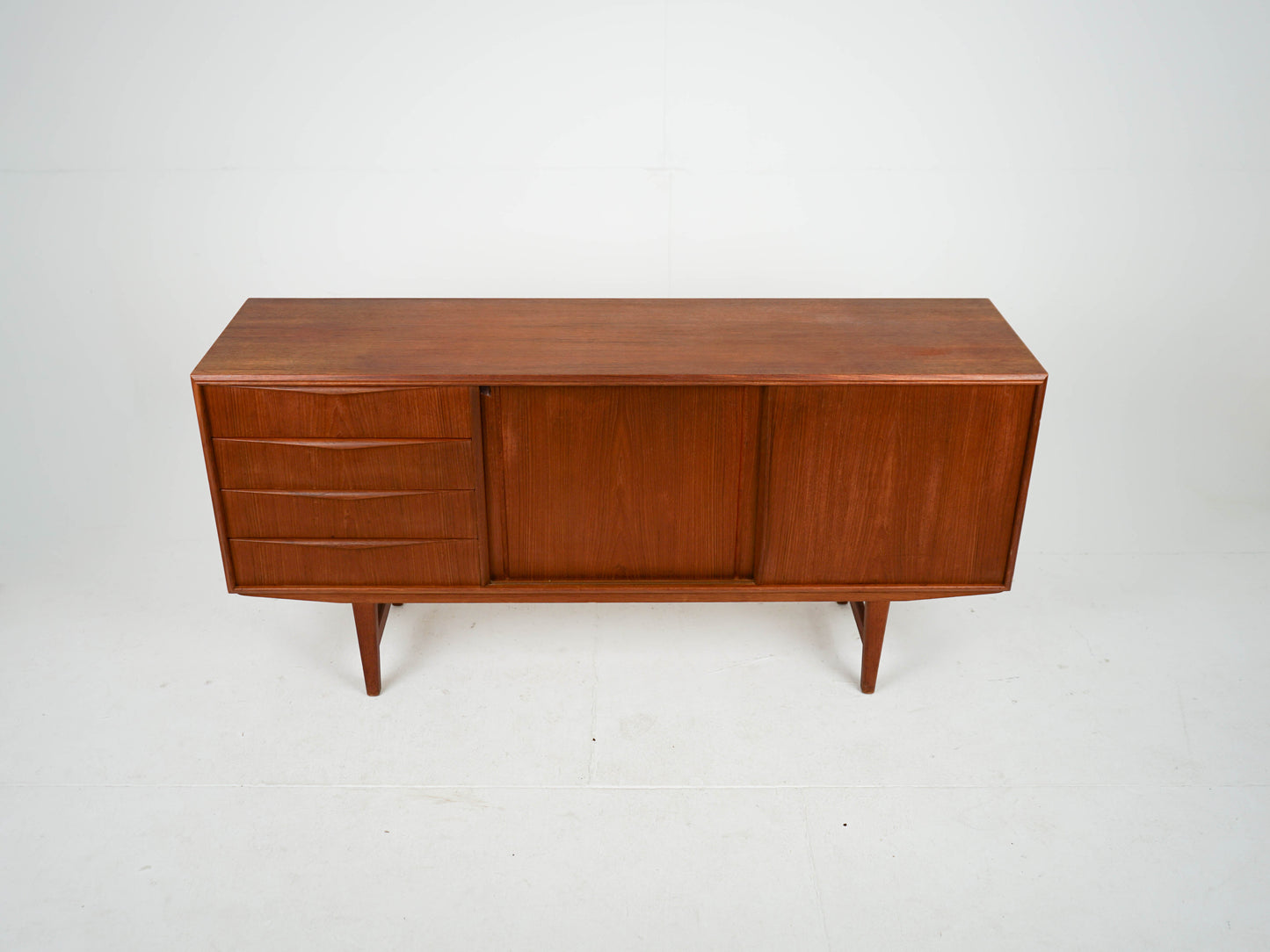 Vintage Teak Sideboard von Erling W. Bach