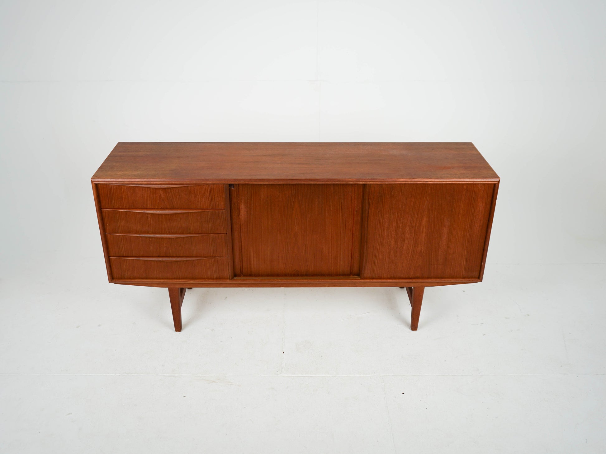 Vintage Teak Sideboard von Erling W. Bach