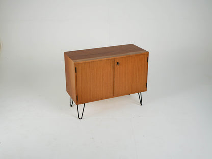 Vintage Teak Sideboard mit Bar, Mid-Century Modern