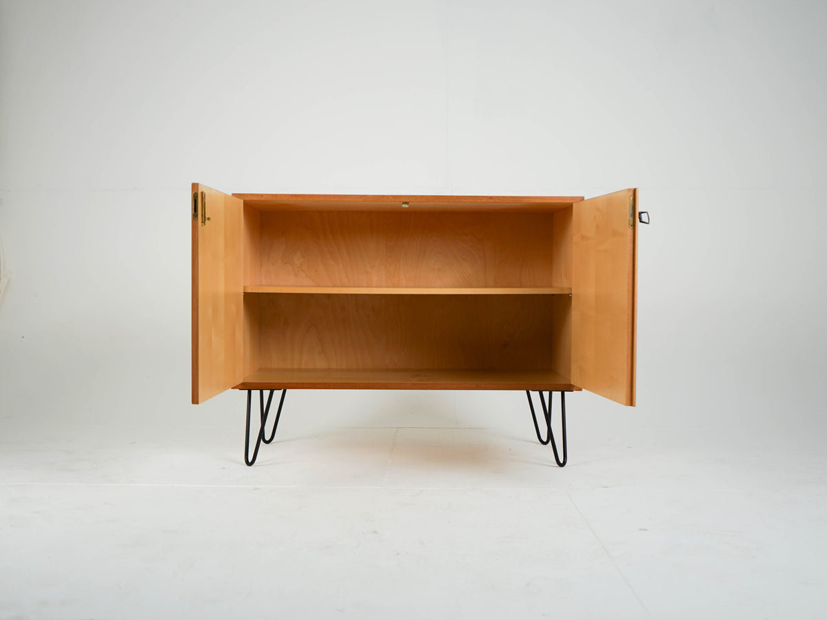 Vintage Teak Sideboard mit Bar, Mid-Century Modern