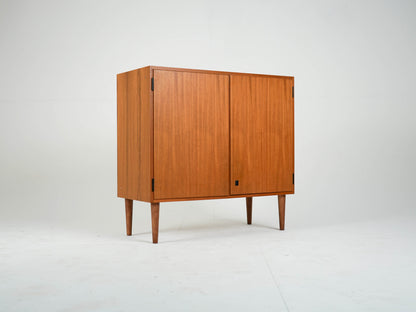 Vintage Sideboard aus Teak mit Bar, Mid-Century Modern