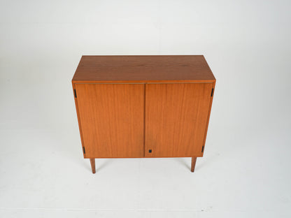 Vintage Sideboard aus Teak mit Bar, Mid-Century Modern