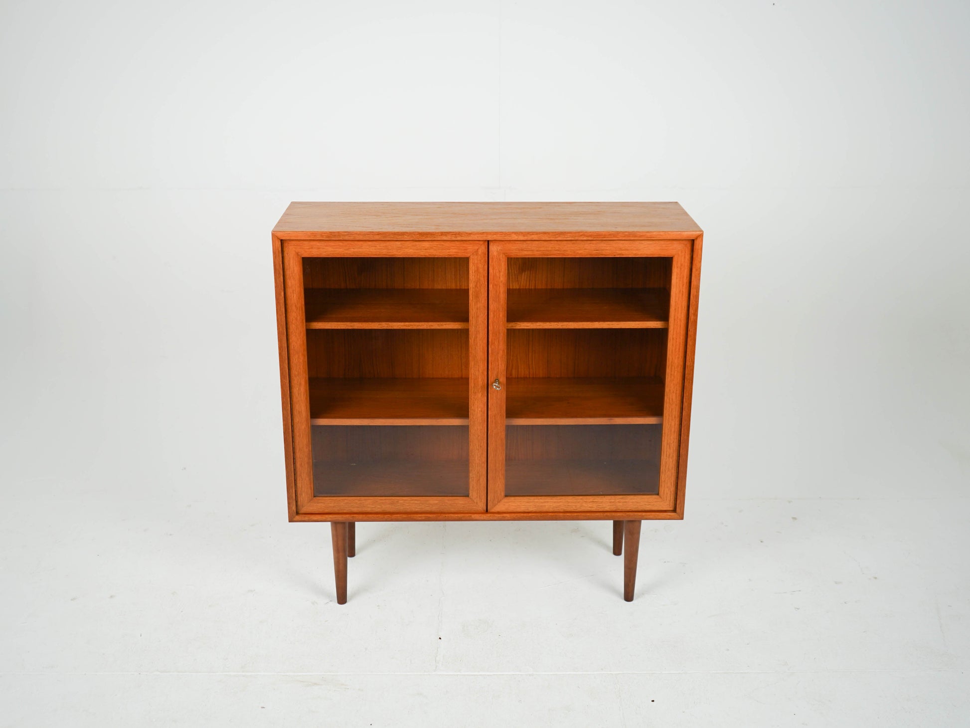 Vintage Teak Vitrine