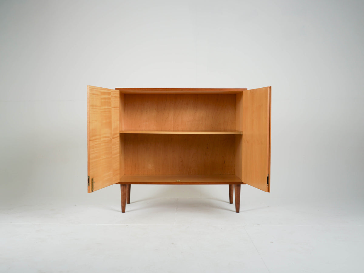 Vintage Sideboard aus Teak mit Bar, Mid-Century Modern