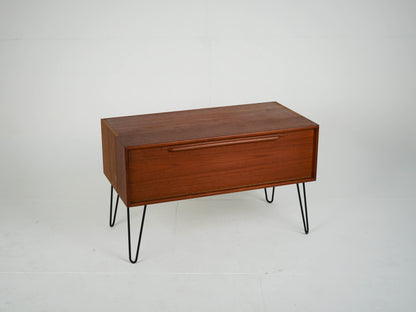 Vintage Teak Sideboard mit Bar, Mid-Century