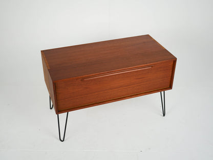 Vintage Teak Sideboard mit Bar, Mid-Century