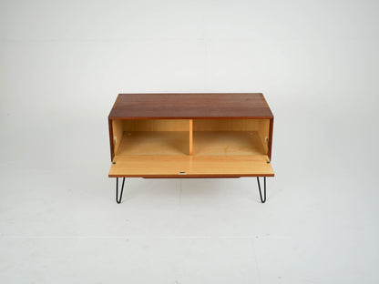 Vintage Teak Sideboard mit Bar, Mid-Century