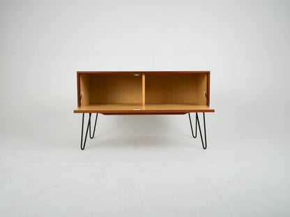 Vintage Teak Sideboard mit Bar, Mid-Century