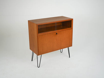 Vintage Vitrine Teakholz Mid-Century