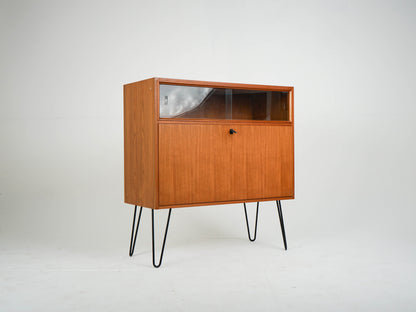 Vintage Vitrine Teakholz Mid-Century