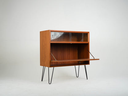 Vintage Vitrine Teakholz Mid-Century